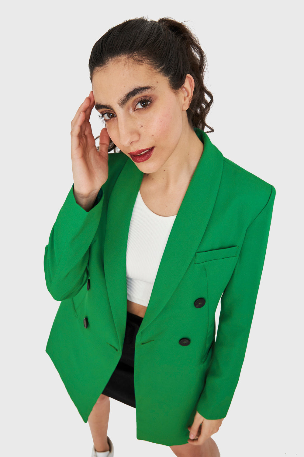 Blazer verde hotsell