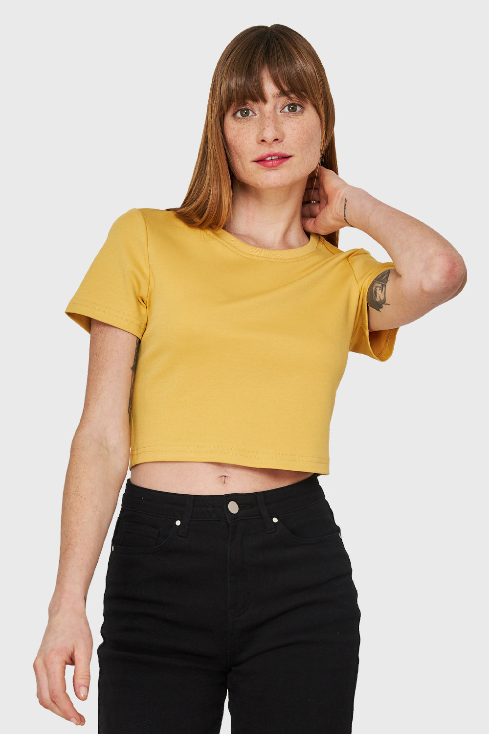 Poleras top online crop