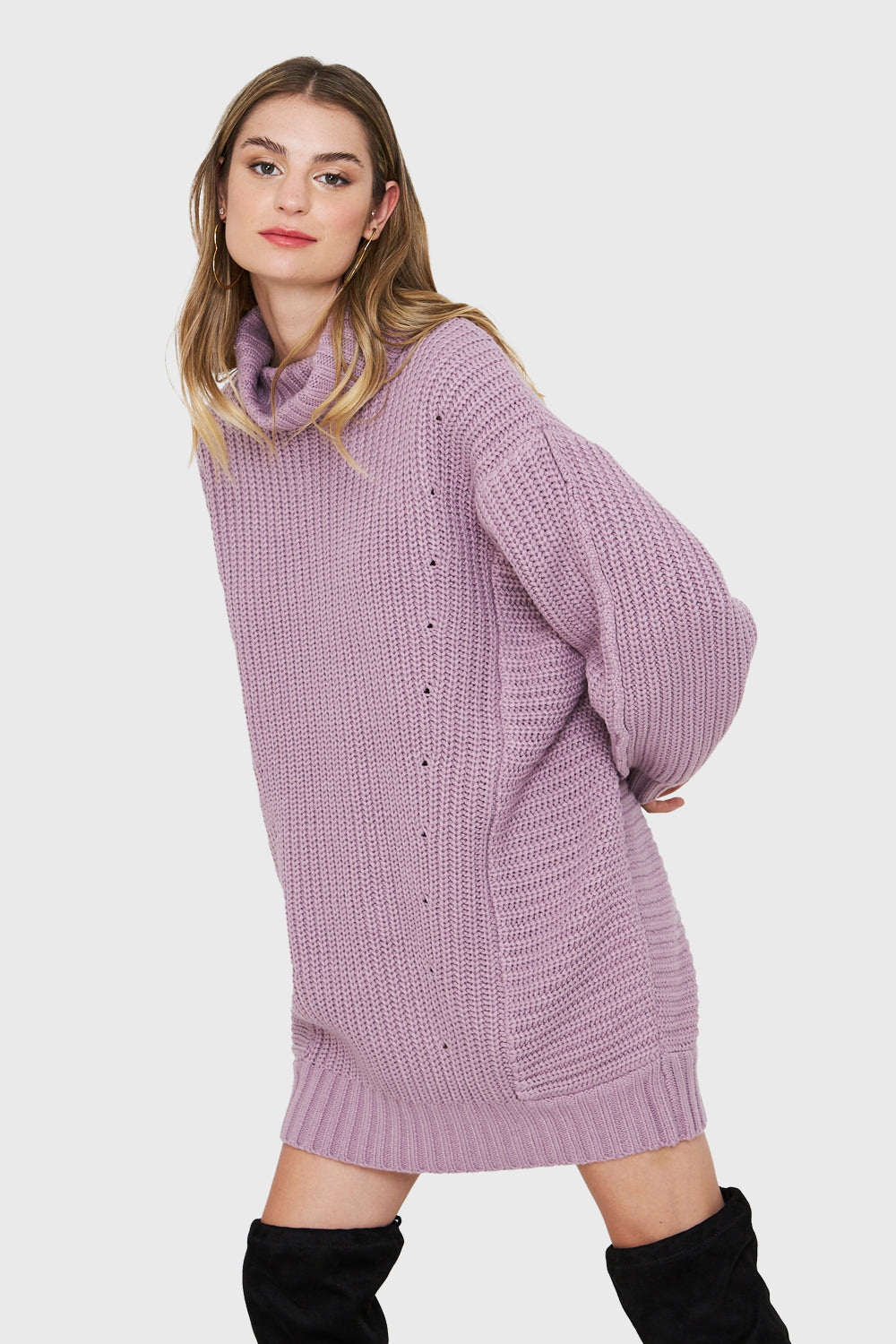 Maxi Sweater Lila