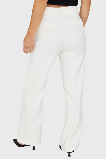 Pantalón Pierna Ancha Blanco