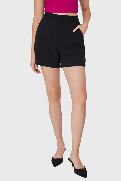 Short Básico Formal Negro