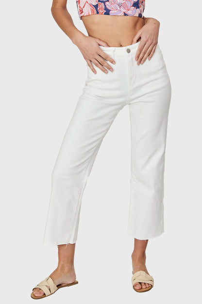 Jeans Recto Blanco