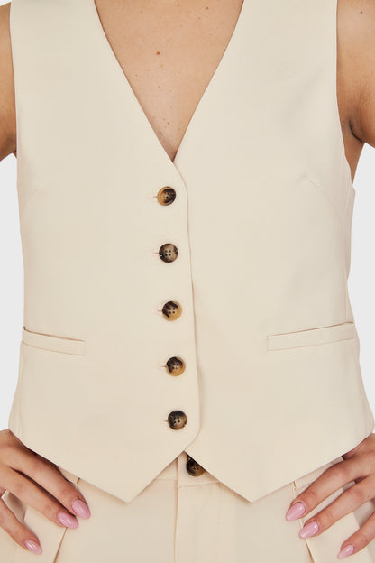 Gilet Lazo Ajustable Beige