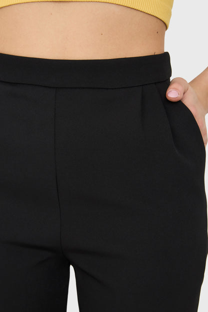 Pantalón Tiro Alto Básico Negro