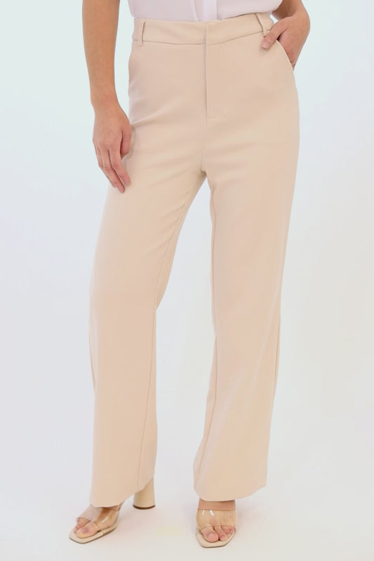 Pantalón Pierna Ancha Khaki